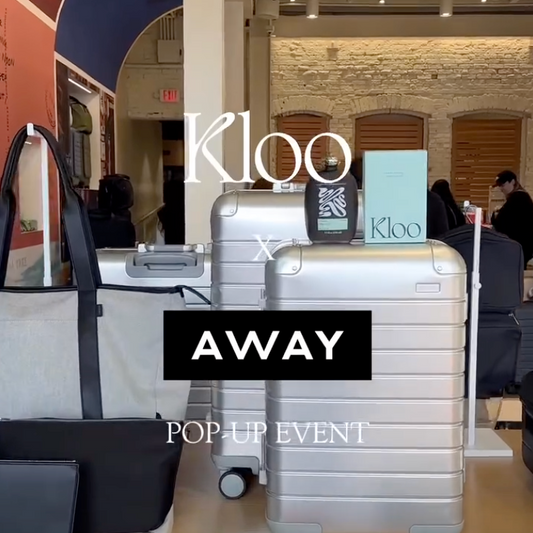 Away x Kloo: Snack, Sip & Shop